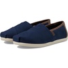 image:imageToms Mens Alpargata 30Navy Brushed TwillTan Synthetic Trim