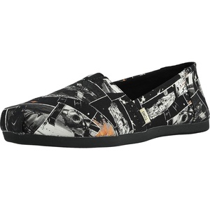image:imageTOMS Mens Alpargata Classic Slipon Espadrille TextileSynthetic UpperBlack Starwars Print