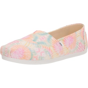 image:imageTOMS Mens Alpargata Classic Slipon Espadrille TextileSynthetic UpperCandy Pink Tie Dye