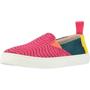 image:imageTOMS Mens Alpargata Classic Slipon Espadrille TextileSynthetic UpperMagenta Wavy Qlt Micrs