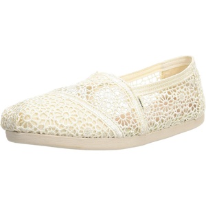 image:imageTOMS Mens Alpargata Classic Slipon Espadrille TextileSynthetic UpperNatural Moroccan Crochet
