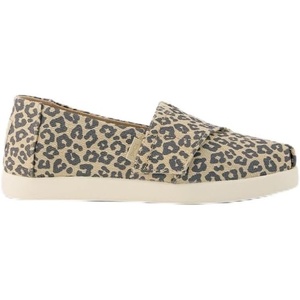 image:imageTOMS Mens Alpargata Classic Slipon Espadrille TextileSynthetic UpperOatmeal Small Leopard Spots