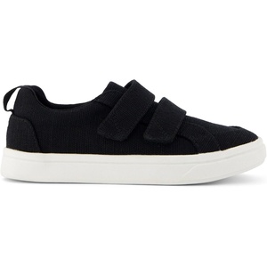 image:imageTOMS Toddler Cruz Double Strap Sneaker Classic Hook and Loop Closure Heel Pull Tab for Easy OnBlk Hrtg Cvs