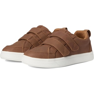 image:imageTOMS Toddler Cruz Double Strap Sneaker Classic Hook and Loop Closure Heel Pull Tab for Easy OnTan