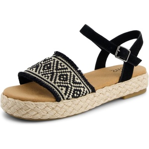image:imageTOMS Womens Abby Platform SandalBlack Diamond