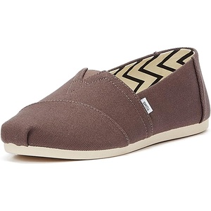 image:imageTOMS Womens Alpargata Classic SlipOn Espadrille Textile UpperAsh Grey Recycled Cotton