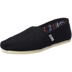 image:imageTOMS Womens Alpargata Classic SlipOn Espadrille Textile UpperBlack White