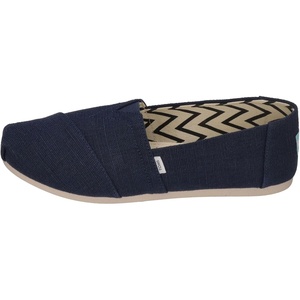 image:imageTOMS Womens Alpargata Classic SlipOn Espadrille Textile UpperNavy Heritage Canvas