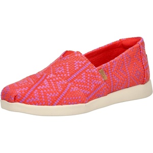 image:imageTOMS Womens Alpargata Plus Slip On Espadrille Textile Upper Relaxed Fit CloudBound Insole Stretchy Easy On and OffFlame Diamond Global Woven
