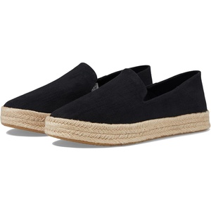 image:imageTOMS Womens Carolina Slipon Espadrille Textile UpperBlack Heavy Twill