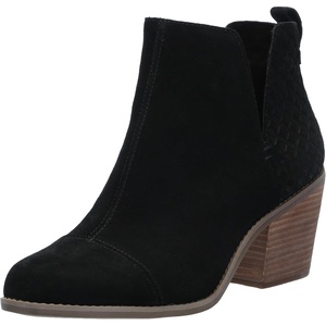 image:imageTOMS Womens EverlyBlack SuedeWaffle Embossed