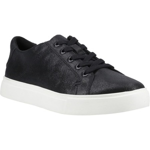 image:imageTOMS Womens Kameron Lace Up Fashion Sneaker Suede Upper CloudBound InsoleBlack Metallic Suede