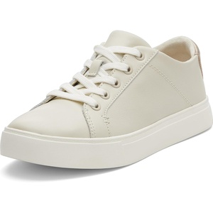 image:imageTOMS Womens Kameron Lace Up Fashion Sneaker Suede Upper CloudBound InsoleFog LeatherMetallic Leather