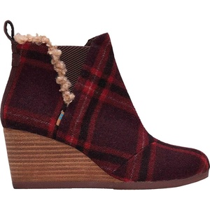 image:imageTOMS Womens Kelsey Ankle BootPlaid Multi