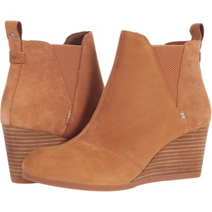 image:imageTOMS Womens Kelsey Ankle BootTan Oiled NubuckSuede