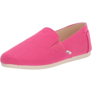 image:imageTOMS Womens Redondo Loafer Flat Textile UpperBright Fuchsia Oxford