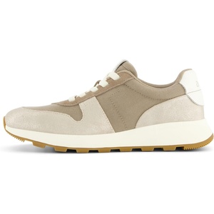 image:imageTOMS Womens Trvl Lite Retro LaceUp SneakersChampagne Metallic Suede