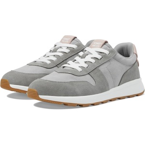 image:imageTOMS Womens Trvl Lite Retro LaceUp SneakersDrizzle Grey SuedeVintage Twill