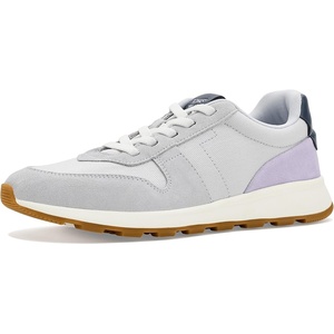 image:imageTOMS Womens Trvl Lite Retro LaceUp SneakersLunar Grey Vintage TwillSuede