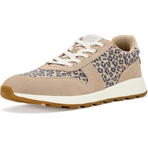 image:imageTOMS Womens Trvl Lite Retro LaceUp SneakersOatmeal Small Leopard SpotsSuede