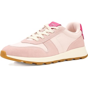 image:imageTOMS Womens Trvl Lite Retro LaceUp SneakersPale Rose Vintage TwillSuede