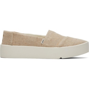 image:imageTOMS Womens Verona Slip On Sneaker Flexible Canvas UpperNatural Undyed Heritage Canvas