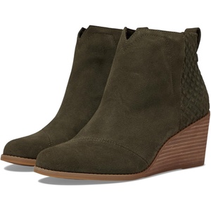 image:imageTOMS womens ClareOlive Night SuedeEmbossed Waffle